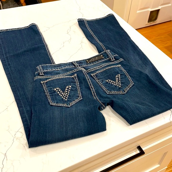 NWOT Vigoss Bootcut Jeans With Bling 💍 - Picture 3 of 6